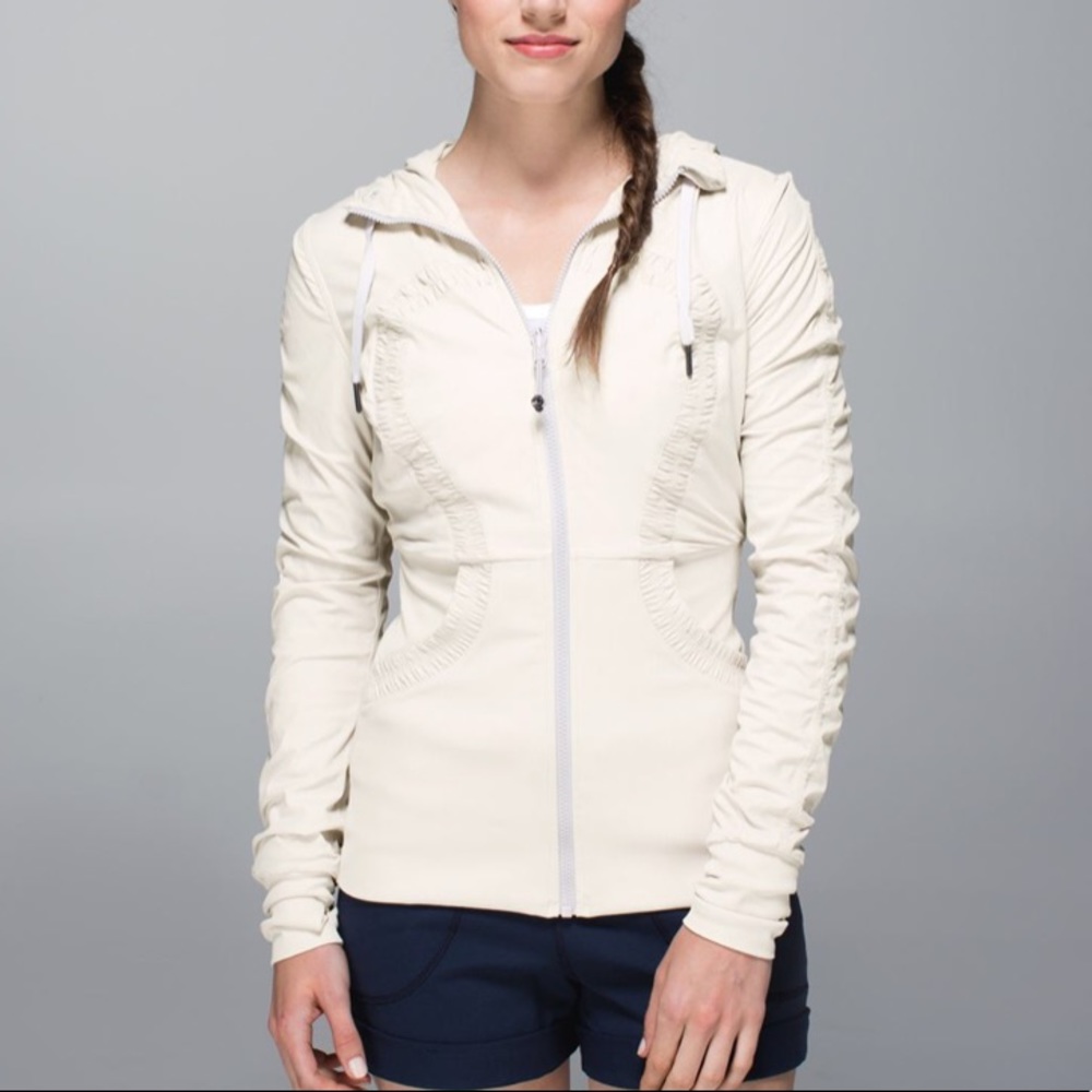 Lululemon Dance Studio Jacket in White